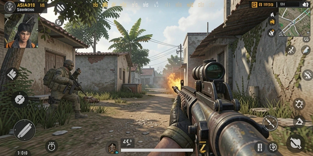 Tampilan gameplay menegangkan dari ASIA918 dengan aksi tembak-menembak yang mendebarkan.
