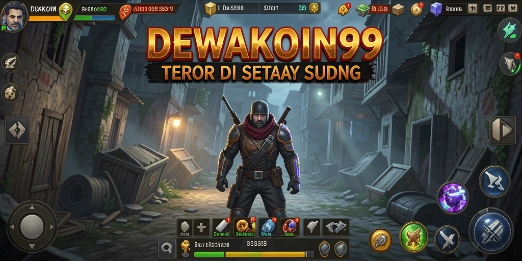 Tangkapan layar dari gameplay <strong>DEWAKOIN99</strong> yang menampilkan suasana menakutkan dan mencekam.