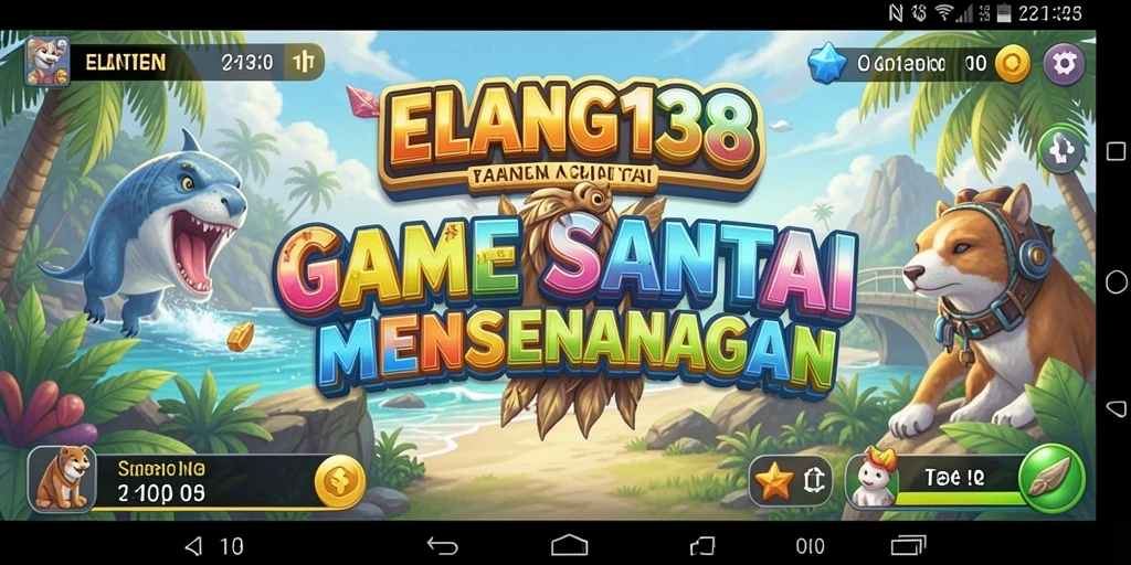 Screenshot ELANG138 menampilkan gameplay yang penuh warna dan menarik.