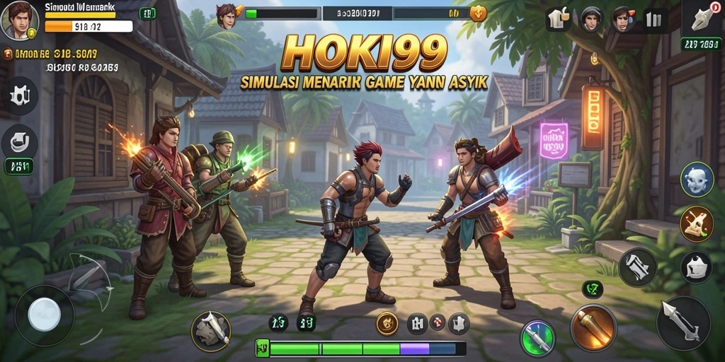 Tampilan gameplay HOKI99 yang seru dan interaktif.