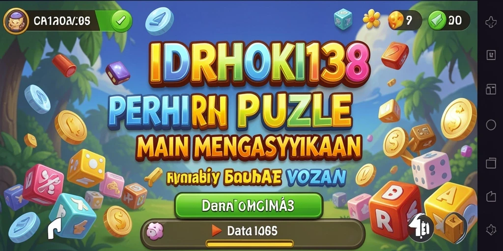 Screenshot gameplay IDRHOKI138 menampilkan tantangan puzzle yang menarik.