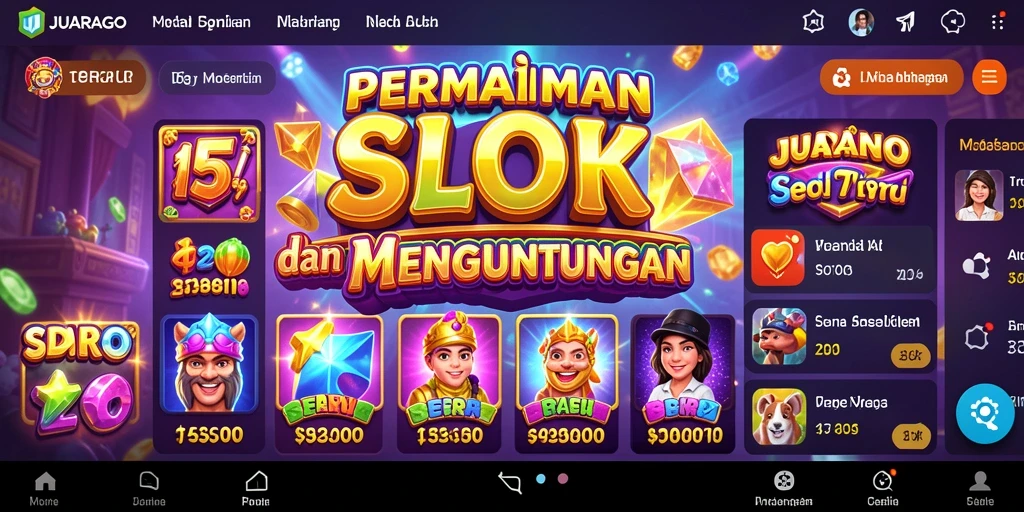 Tampilan menarik dari gameplay JUARAGO yang mengasyikkan.