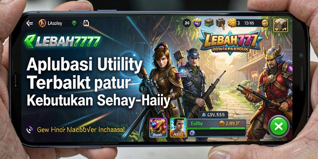 Tampilan utama LEBAH777 yang user-friendly dan menarik.