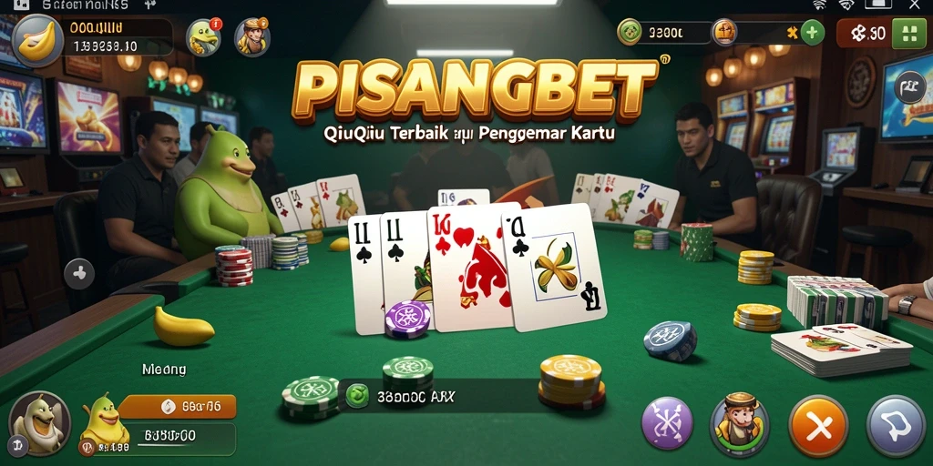 Screenshot utama PISANGBET menampilkan permainan QiuQiu yang seru dan penuh aksi.