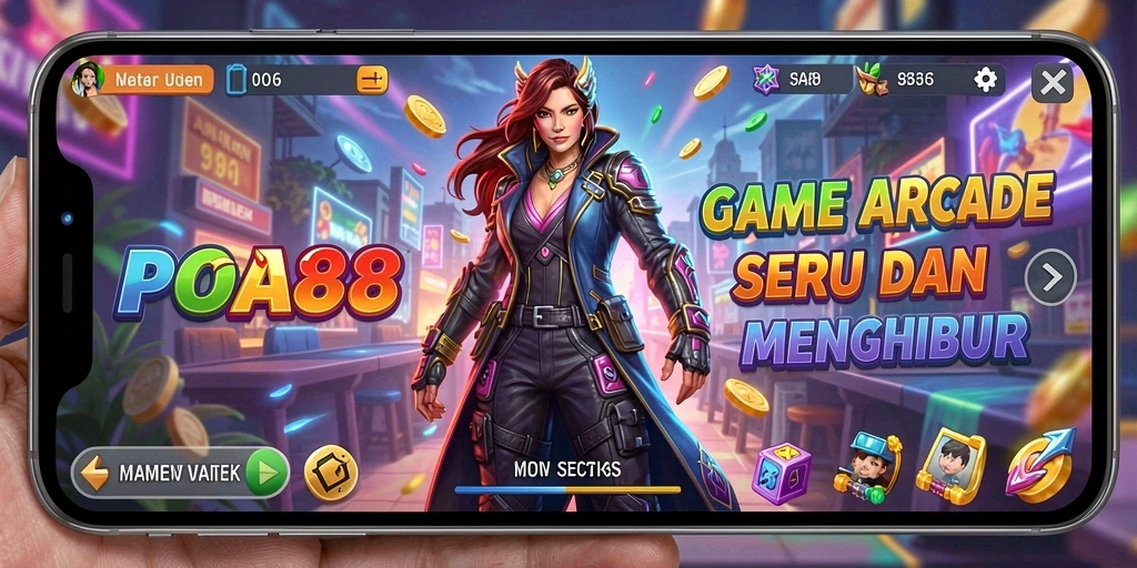 Tampilan gameplay seru dari POA88 yang penuh aksi.