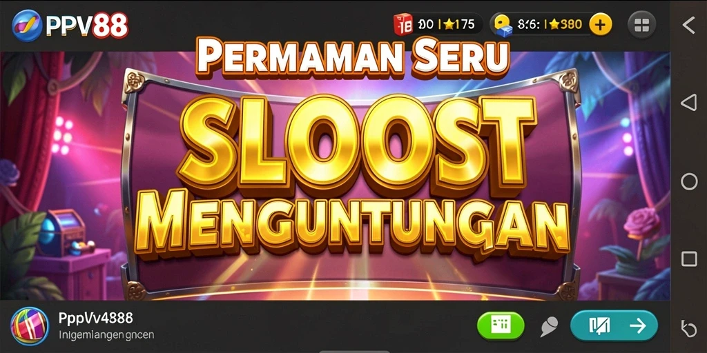 Tampilan menarik dari gameplay Slot PPV88 dengan efek visual yang memikat.