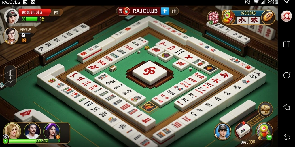 Tampilan menarik dalam permainan Mahjong RAJACLUB yang penuh tantangan.