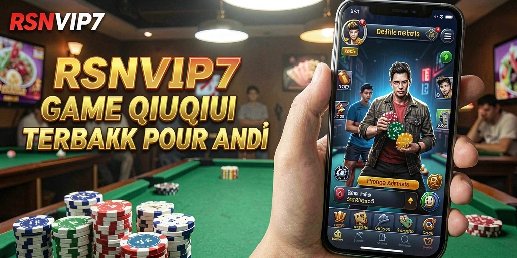 Screenshot gameplay RSNVIP7 menampilkan aksi seru bermain QiuQiu.