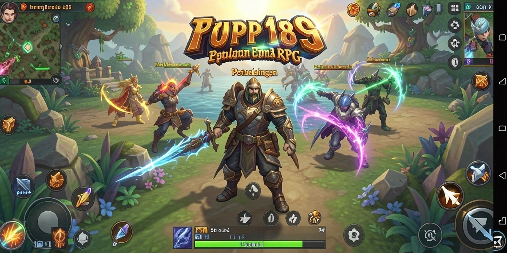 Gameplay seru dan menantang dalam dunia RPG yang luas.