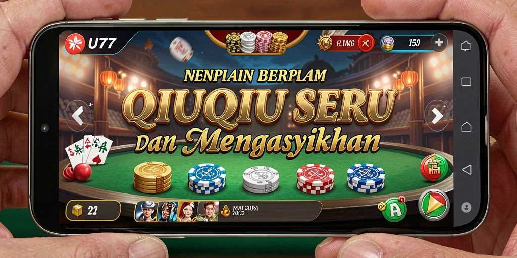 Tampilan gameplay menarik dari UT77 yang menggambarkan QiuQiu.