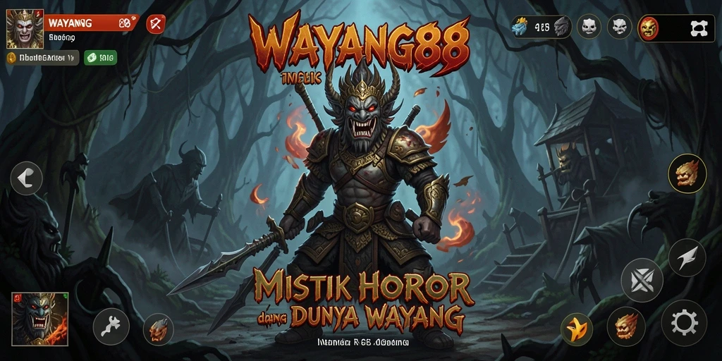 Gameplay yang mencekam dan penuh ketegangan di WAYANG88.