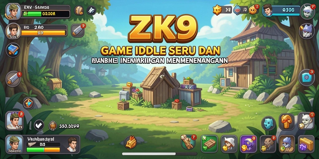 Tampilan menakjubkan dari gameplay ZK9 yang santai.